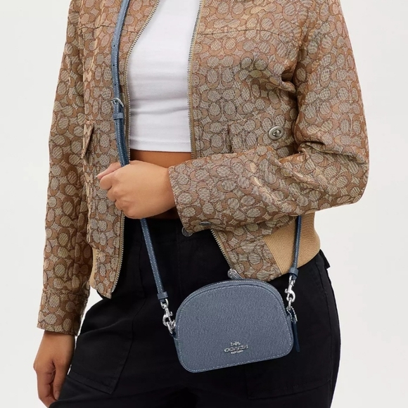 Coach Mini Serena Cross Body - Blue - Picture 4 of 14